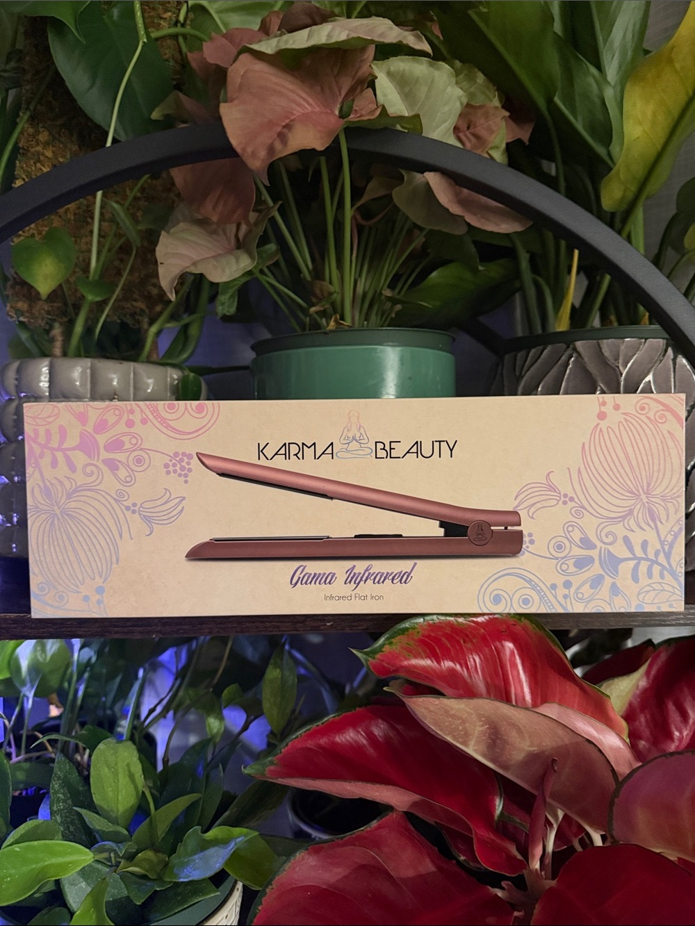 Karma Beauty Infrared Hair Flat Iron